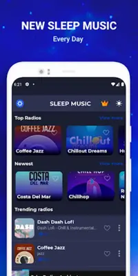 SLEEP RADIO android App screenshot 5